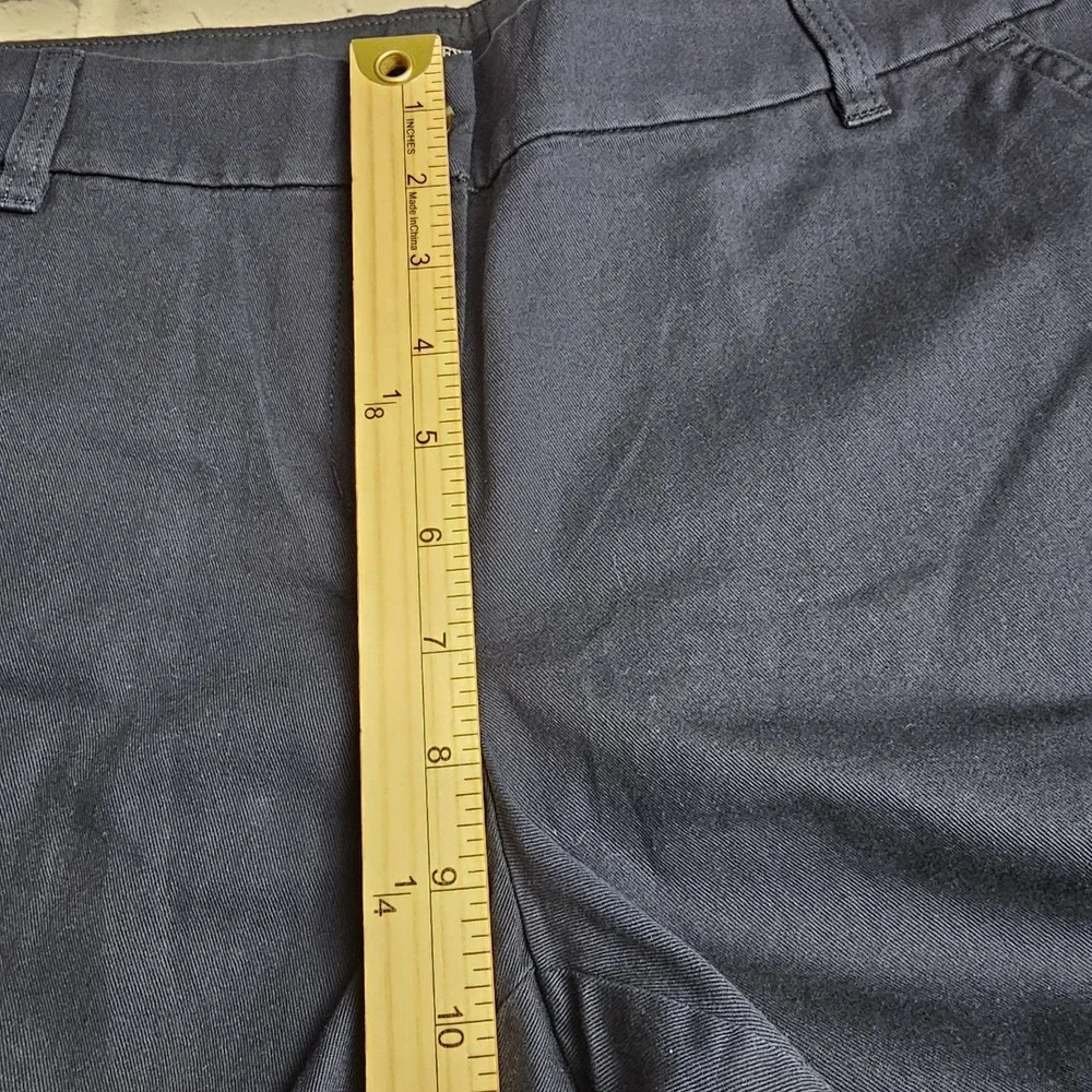 NEW J.Crew Classic Chino Shorts Womens Size 10 Navy Blue 5